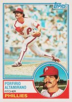1983 Topps #432 Porfirio Altamirano Baseball Card