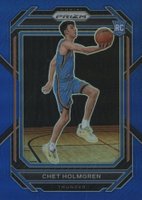 2022 Panini Prizm #266 Chet Holmgren Blue Prizm Basketball Card