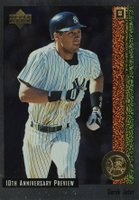 1998 Upper Deck 10th Anniversary Preview #41 Derek Jeter Baseball Card