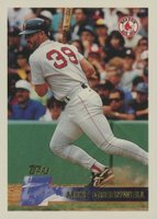 1996 Topps #143 Mike Greenwell Baseball Card