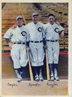 1936 R312 # Danny Taylor/Tris Speaker/Kiki Cuyler Baseball Card