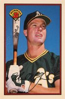 1989 Bowman Tiffany #197 Mark McGwire Baseball Card