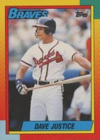 1990 Topps Traded #48T David Justice Baseball Card