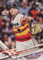 2017 Topps Opening Day #19 Alex Bregman Throwback Uniform Baseball Card