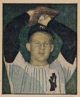 1951 Berk Ross #4-5 Whitey Ford Baseball Card