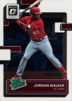 2022 Panini Donruss Optic Rated Prospect #RP14 Jordan Walker Baseball Card