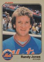 1983 Fleer #546 Randy Jones Baseball Card