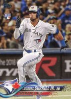 2018 Topps Update #US110 Lourdes Gurriel Jr. Running Baseball Card