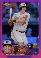 2023 Topps Chrome #1 Adley Rutschman Magenta Refractor Baseball Card