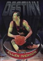 1997 Topps Chrome Destiny #D14 Allen Iverson Basketball Card