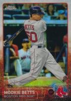 2015 Topps Chrome #67 Mookie Betts Refractor Baseball Card