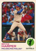 2022 Topps Heritage #245 Bryce Harper Baseball Card