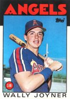 1986 Topps Traded #51T Wally Joyner Baseball Card