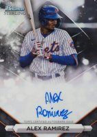 2023 Bowman Sterling Prospect Autographs #PAAR Alex Ramirez Baseball Card