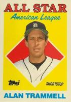 1988 Topps Tiffany #389 Alan Trammell Baseball Card
