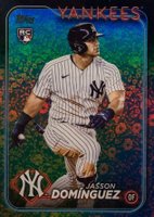 2024 Topps #60 Jasson Dominguez Flowers Baseball Card