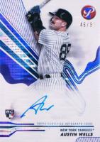 2024 Topps Pristine Pristine Autographs #PAAWE Austin Wells Purple Pristine Baseball Card