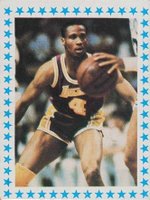 1985 Merchante Campeonato Baloncesto Liga #178 Magic Johnson/Byron Scott Red Back Basketball Card