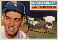 1956 Topps #243 Sherm Lollar Baseball Card