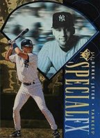 1996 SP Special F/X #48 Derek Jeter Baseball Card
