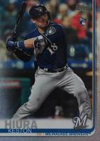 2019 Topps Update  #US150 Keston Hiura Batting-Rainbow Foil Baseball Card