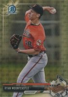 2017 Bowman Prospects #BCP75 Ryan Mountcastle Chrome-Superfractor 1/1 Baseball Card