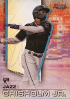 2021 Bowman's Best #26 Jazz Chisholm Jr. Refractor Baseball Card