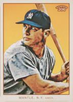 2009 Topps 206 Mantle Checklists #5 Mickey Mantle Baseball Card