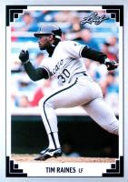1991 Leaf #413 Tim Raines Baseball Card