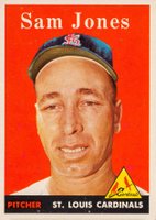 1958 Topps #287 Sam Jones Baseball Card