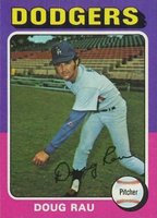 1975 Topps #269 Doug Rau Baseball Card