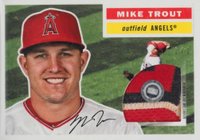 2019 Topps Transcendent VIP Party Mike Trout Through the Years #1956 Mike Trout Baseball Card