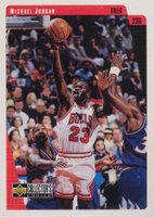1997 Collector's Choice Chicago Bulls #CB6 Michael Jordan Basketball Card