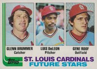 1982 Topps #561 Cardinals Future Stars Baseball Card