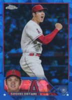 2023 Topps Chrome Sapphire #17 Shohei Ohtani Baseball Card
