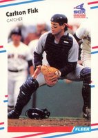 1988 Fleer #397 Carlton Fisk Baseball Card