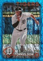 2024 Topps #185 Spencer Torkelson Blue Holofoil Baseball Card