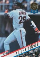 1993 Leaf Gold All-Stars #7 Barry Bonds/Kirby Puckett Baseball Card