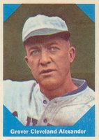 1960 Fleer Baseball Greats #5 Grover Cleveland Alexander Baseball Card
