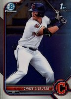 2022 Bowman Draft #BDC49 Chase Delauter Chrome Baseball Card