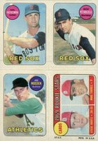 1969 Topps 4 in 1's # Yastrzemski/Nossek/Petrocelli/Cards Rookies Baseball Card
