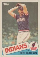 1985 Topps Tiffany #355 Bert Blyleven Baseball Card