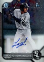 2022 Bowman Chrome Prospect Autographs #CPALS Lenyn Sosa Baseball Card