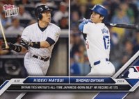 2024 Topps Now #70 Hideki Matsui/Shohei Ohtani Baseball Card