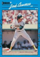 1990 Donruss Best A.L. #81 Jose Canseco Baseball Card