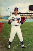 1968 L.A. Dodgers Post Cards #74847 Ron Hunt Baseball Card
