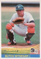 1984 Donruss #458 Butch Wynegar Baseball Card