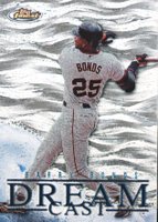 2000 Finest Dream Cast #DC5 Barry Bonds Baseball Card