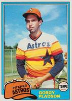 1981 Topps #491 Gordy Pladson Baseball Card