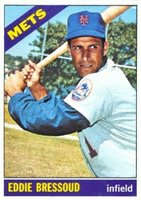 1966 Topps #516 Eddie Bressoud Baseball Card